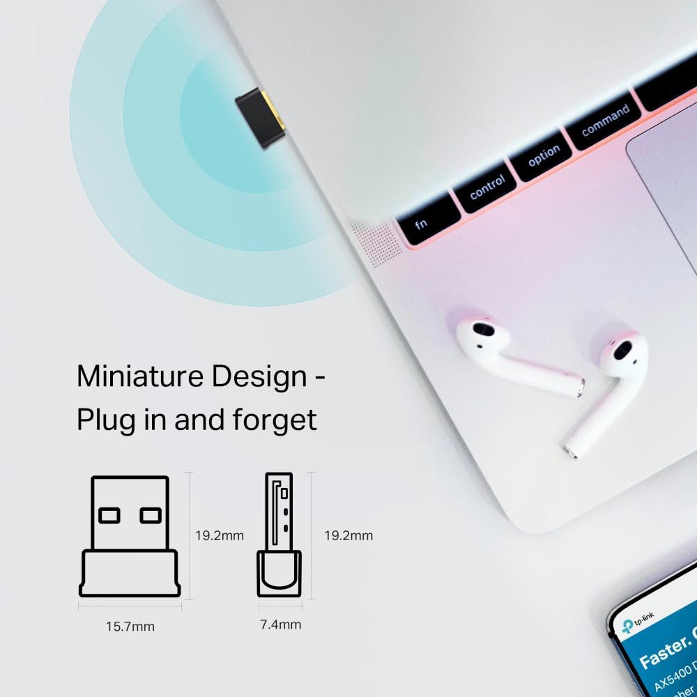 tp-link Archer T600UB Nano Adapter, Kompakter Bluetooth 4.0 Adapter mit WLAN-Funktion