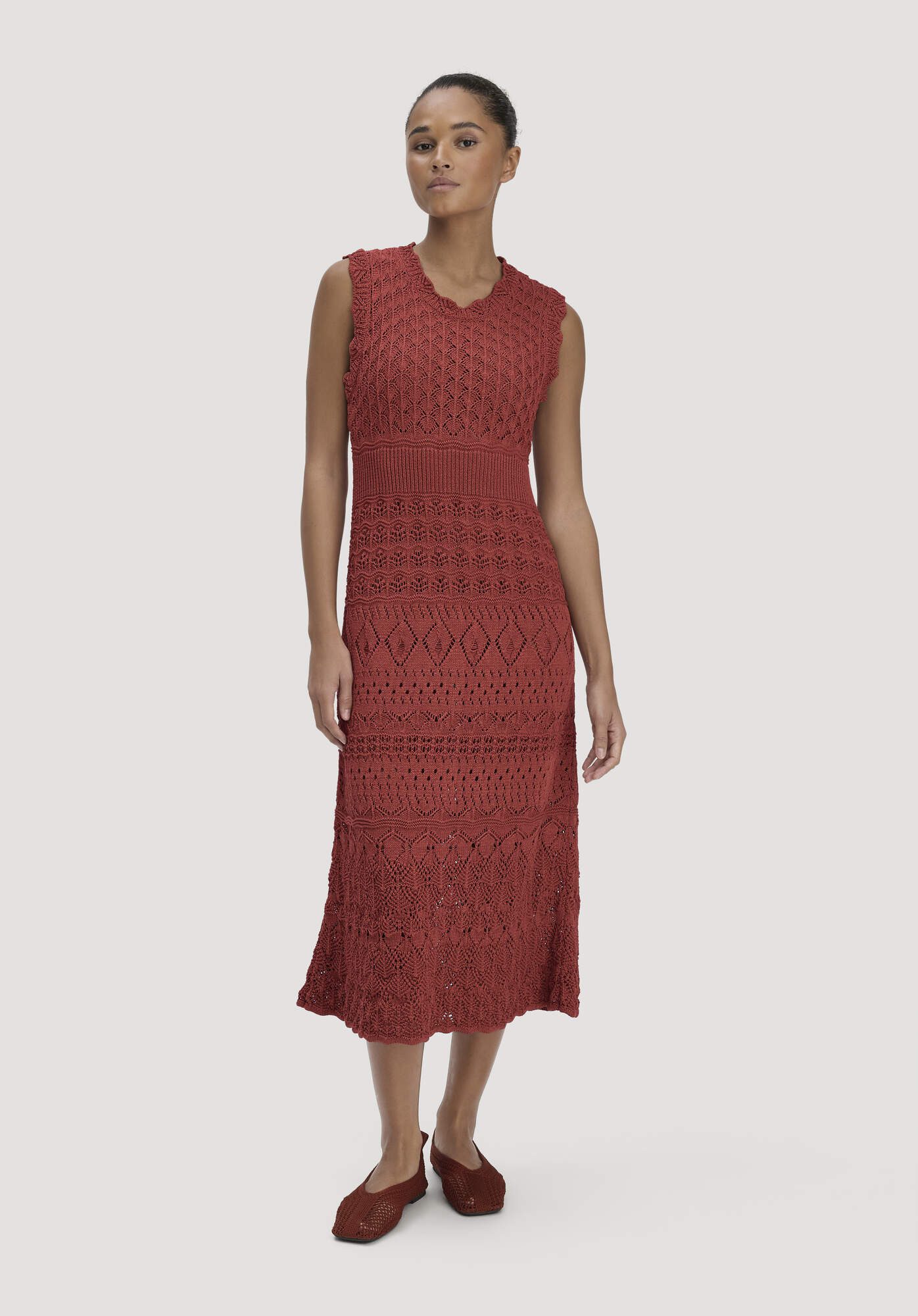 Hessnatur Strickkleid (1-tlg)