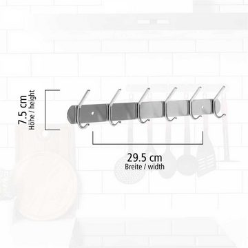 Lantelme Küchenhelfer-Set Hakenleiste modern, 6 Haken, Industrial Design