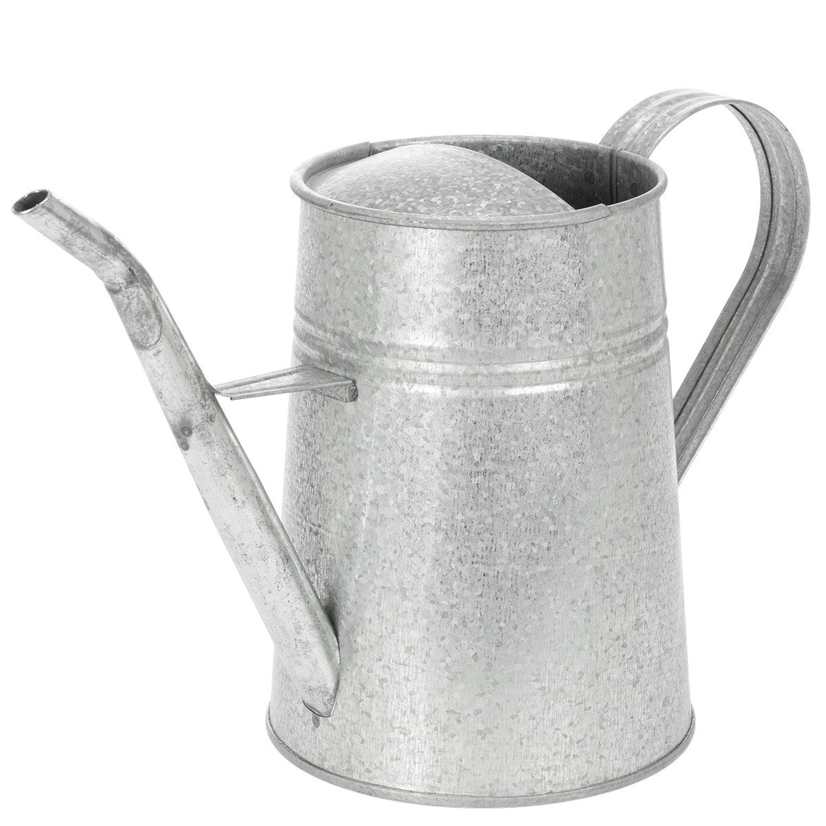 Florists Products Gießkanne Verzinkte Deko-Gießkanne aus Metall für Blumendekoration und