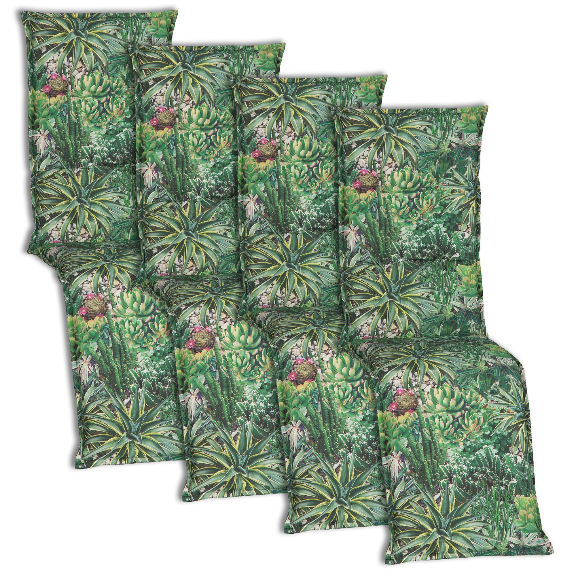NYVI Sesselauflage Relaxliegenauflagen 4er Set Piemont günstig online kaufen