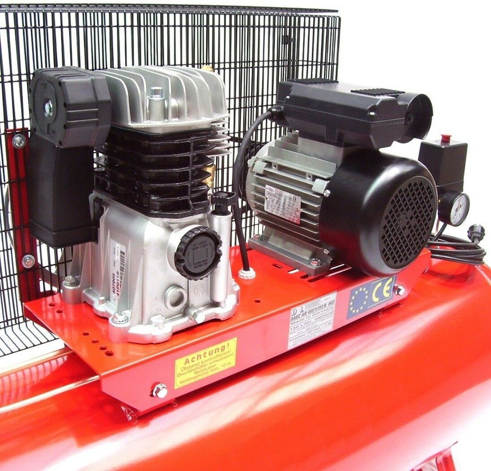Thumbnail - Apex Kompressor Werkstattkompressor 450/11/150W 230V Druckluft Kolbenkompressor