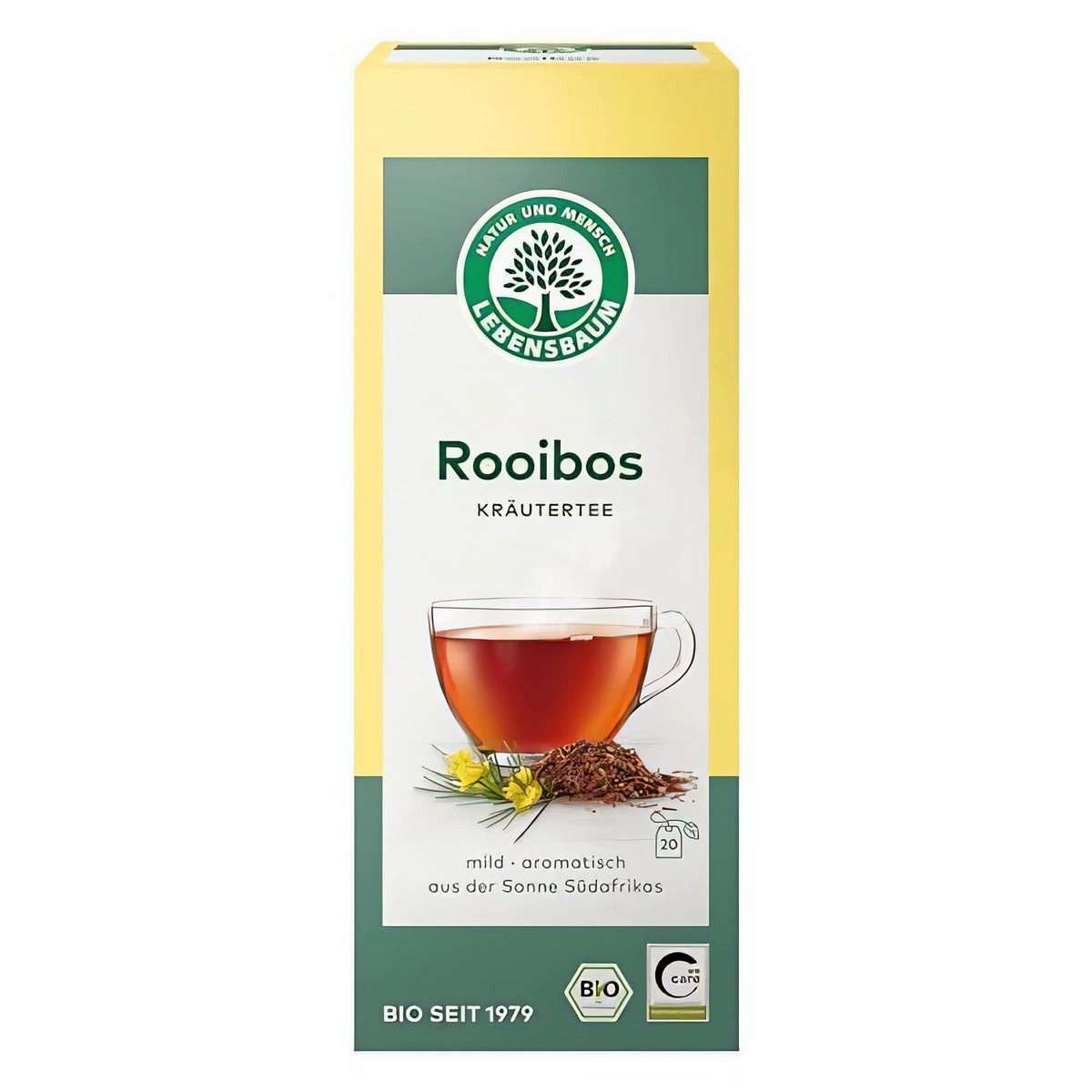leben Tee Lebensbaum Kräutertee Im Teebeutel - Rooibos, 30 g