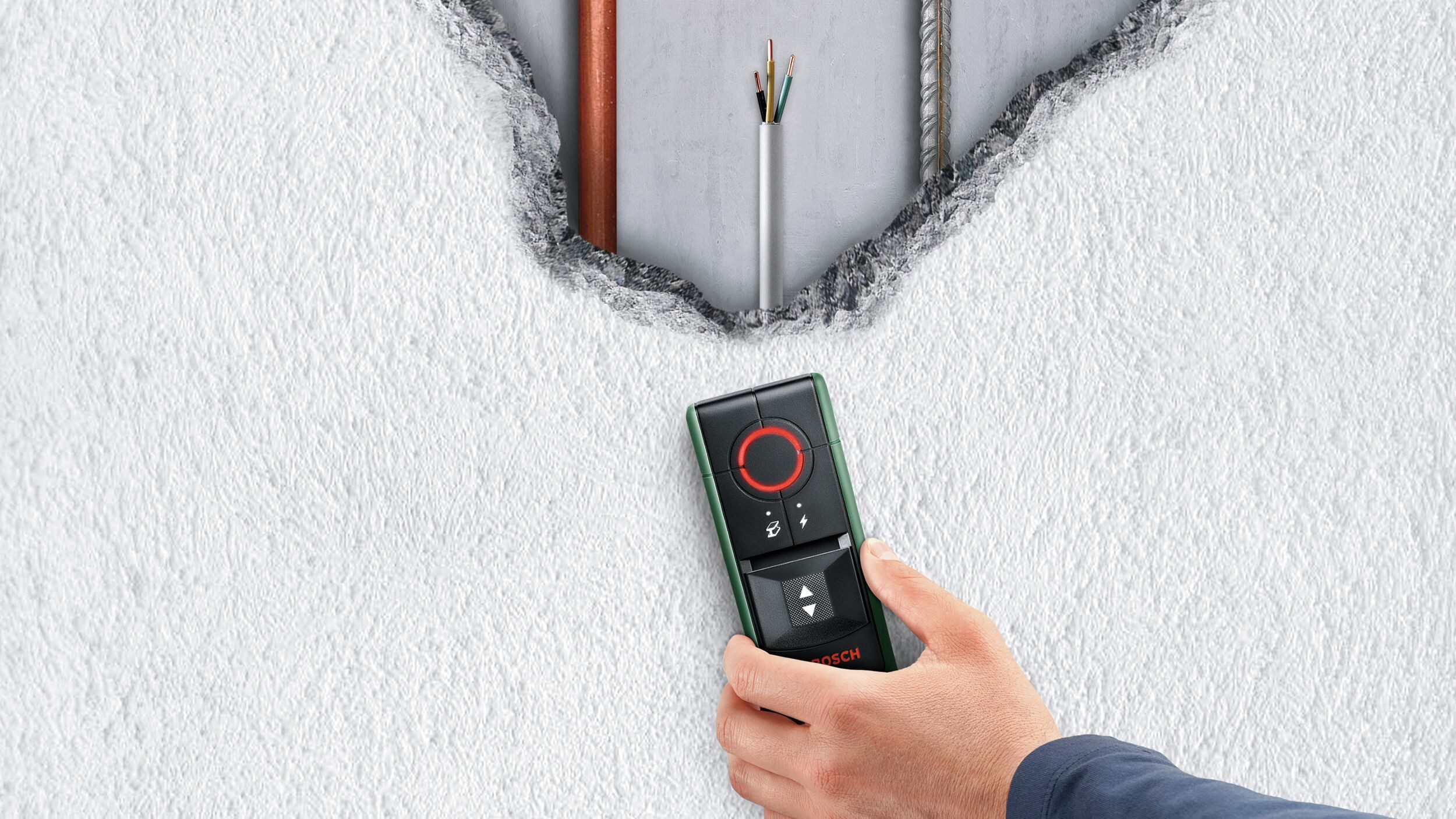 BOSCH Leitungsortungsgerät Truvo, Digitales Ortungsgerät - im eCommerce-Karton