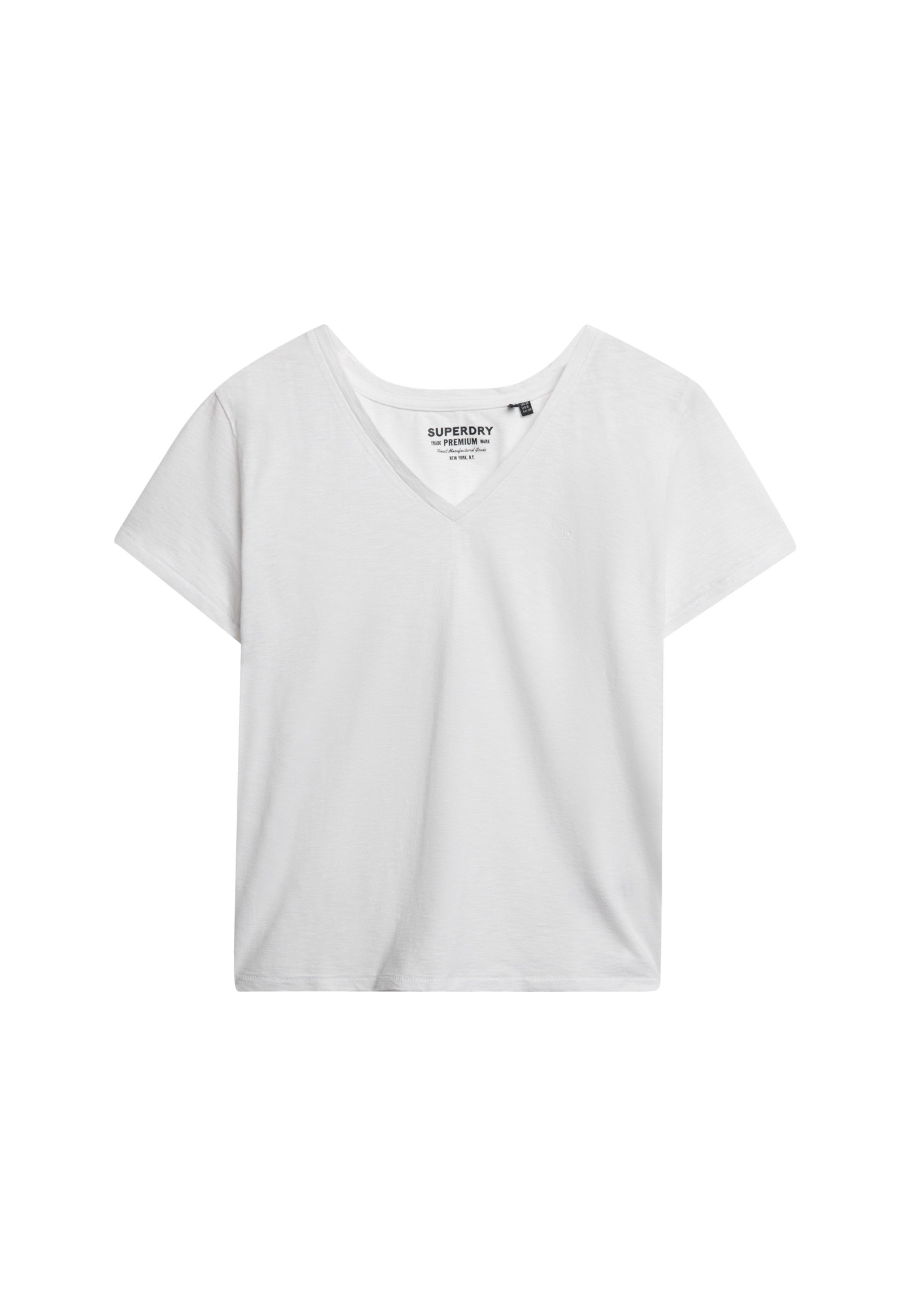 Superdry T-Shirt STUDIOS SLUB EMB VEE günstig online kaufen