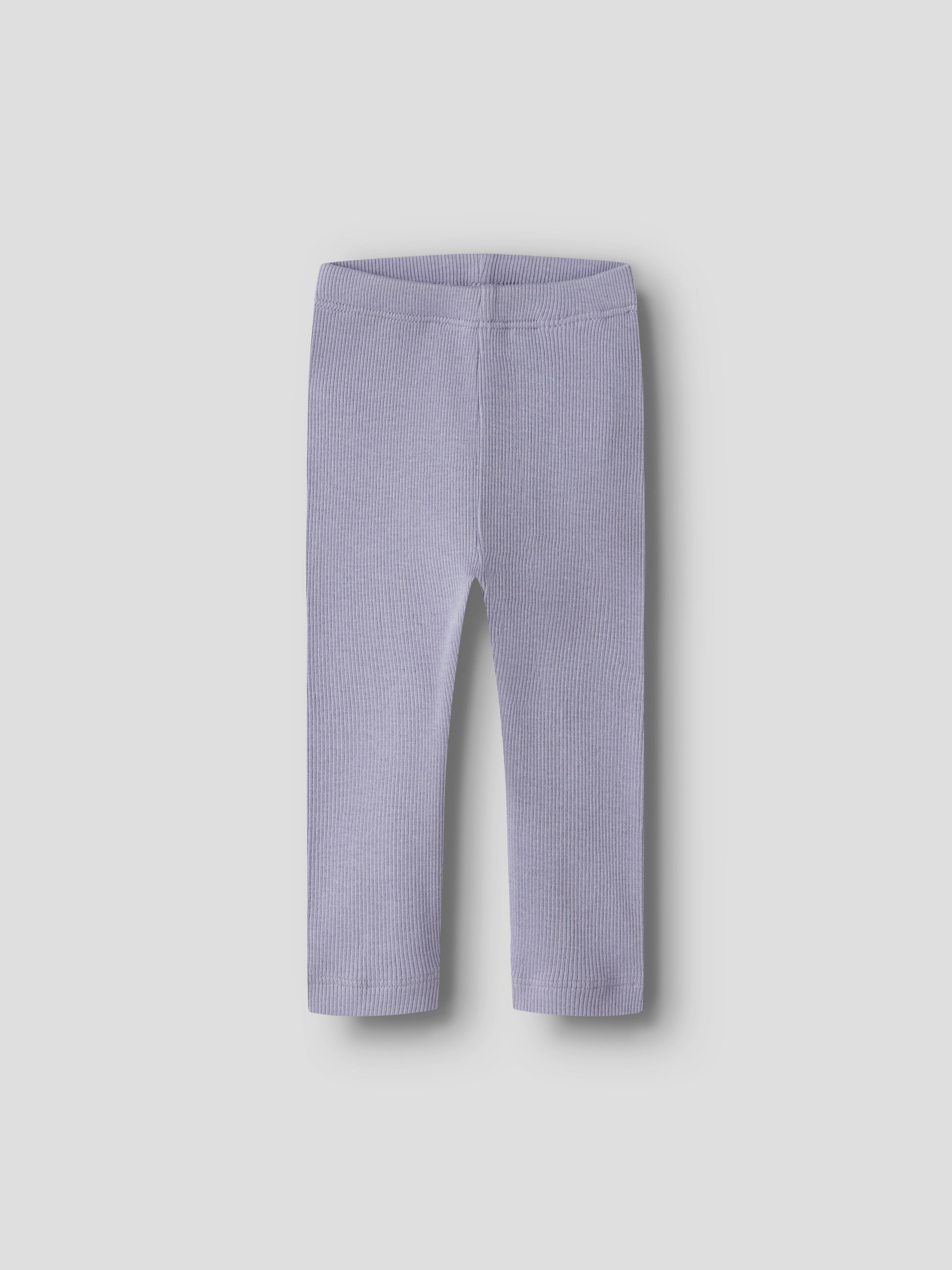 Name It Leggings NBNKAB LEGGING NOOS Baumwollmischung, Rippqualität, normal geschnitten