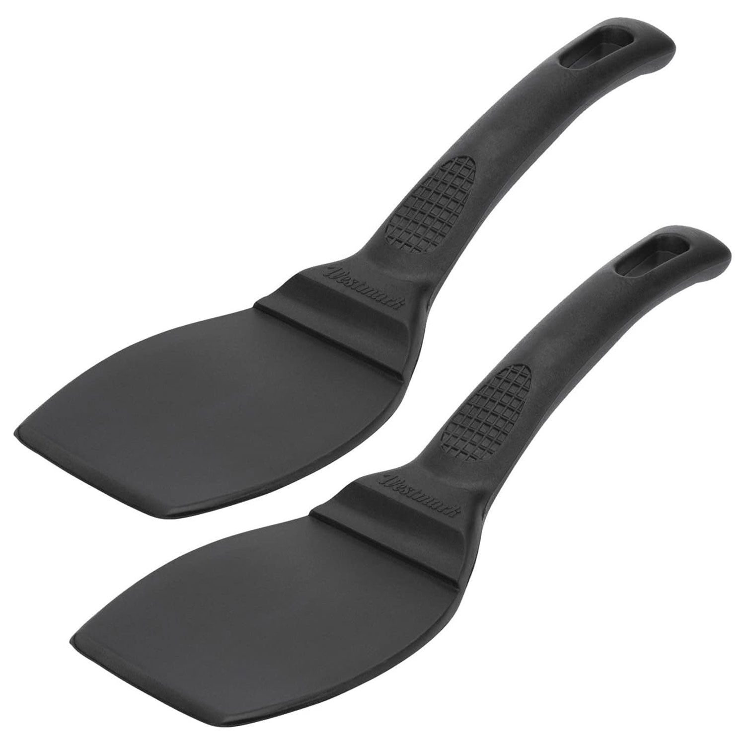 WESTMARK Pfannenwender 2 Stk., mit breiter Laffe für großes Bratgut, Länge: 29 cm, Kunststoff