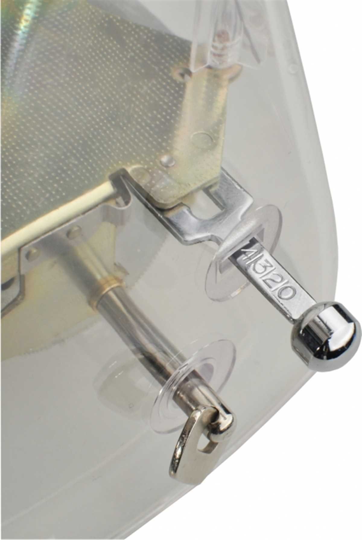 Steinbach Metronom Metronom mit Glocke mechanisch transparent