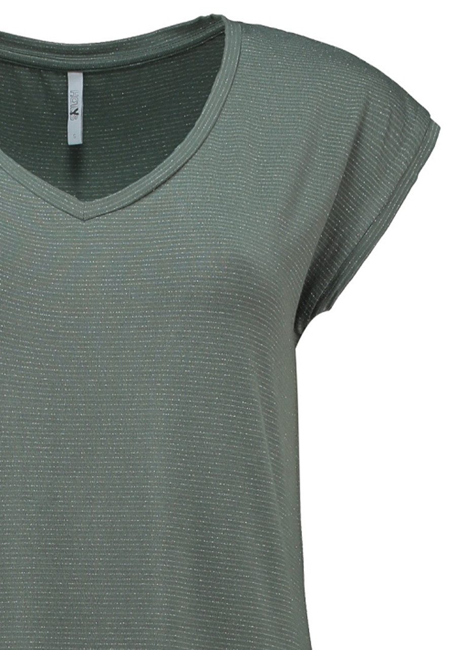 HaILY’S T-Shirt Moderner Minimalistischer T-Shirt-Look Charmant und Stilvol günstig online kaufen