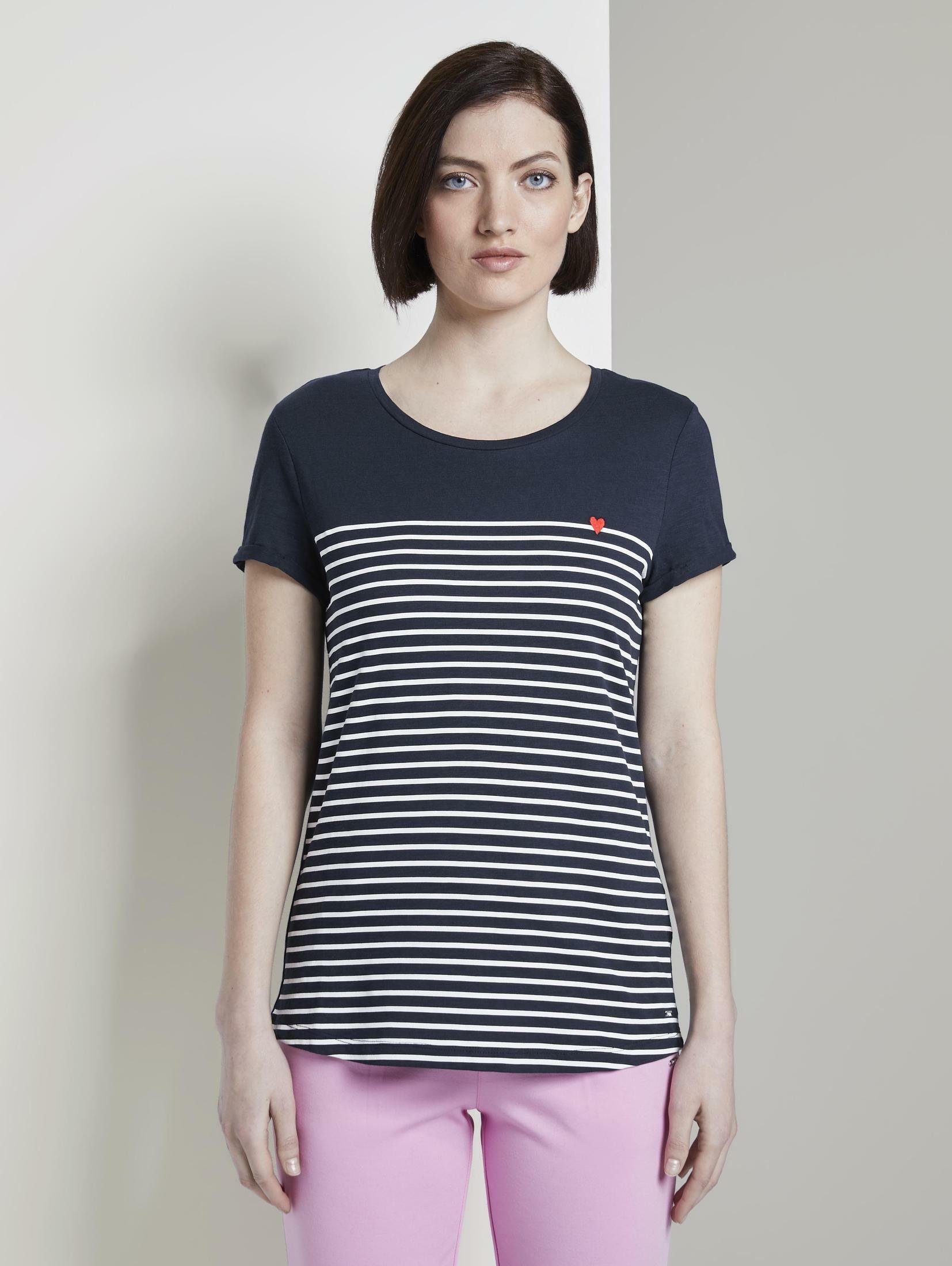 TOM TAILOR Mädchen T-Shirts/Tops Langarmshirt mit Artwork Mädchen Tops,  T-Shirts & Blusen