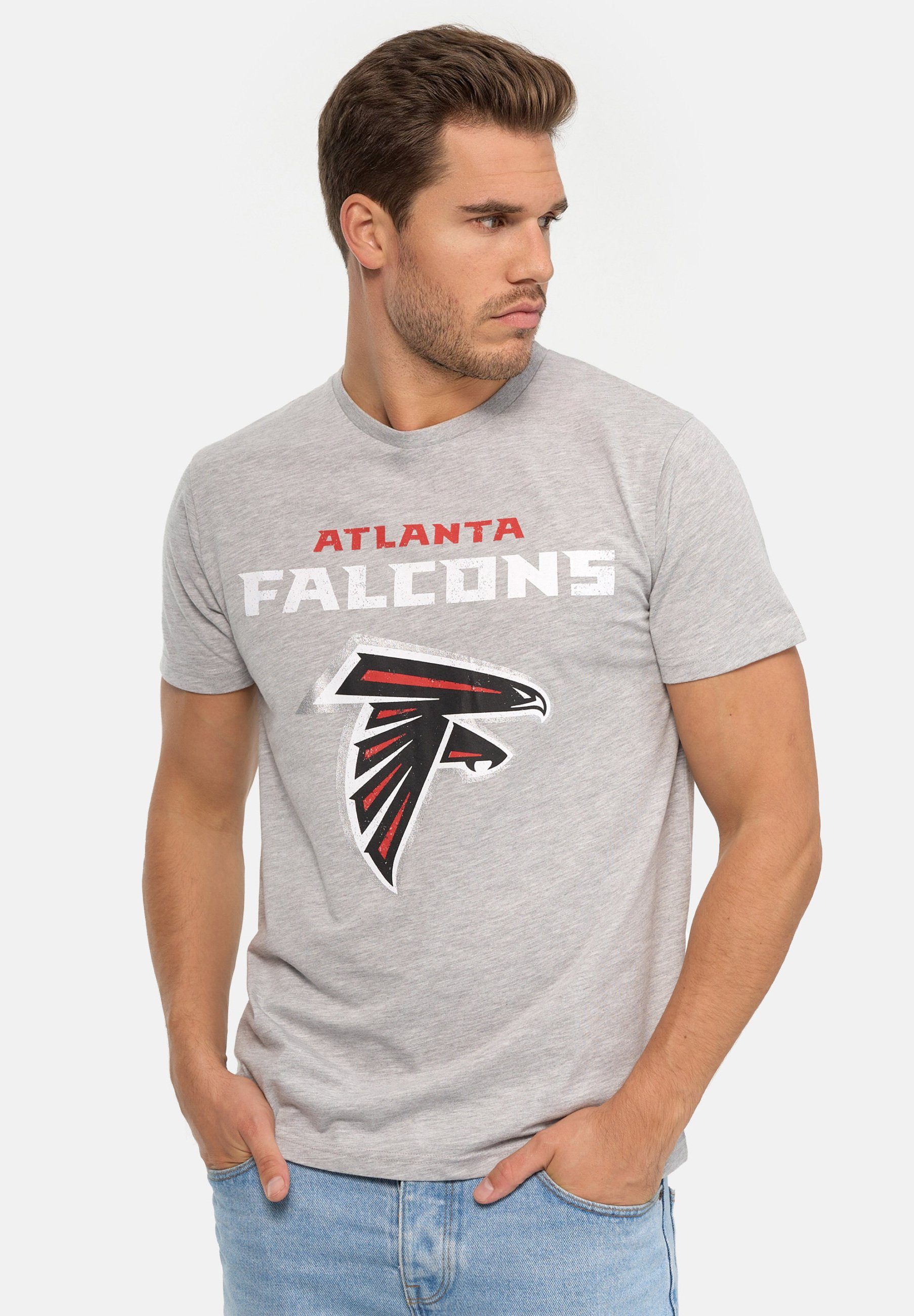T-Shirt Recovered zertifizierte GOTS NFL Bio-Baumwolle Falcons Core