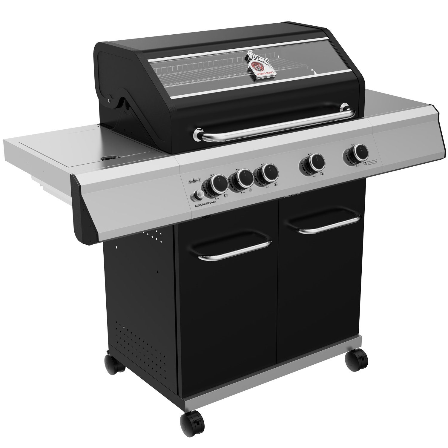 Grillfürst Gasgrill Grillfürst G410G 4-Brenner Gasgrill - 1. FC Köln Edition
