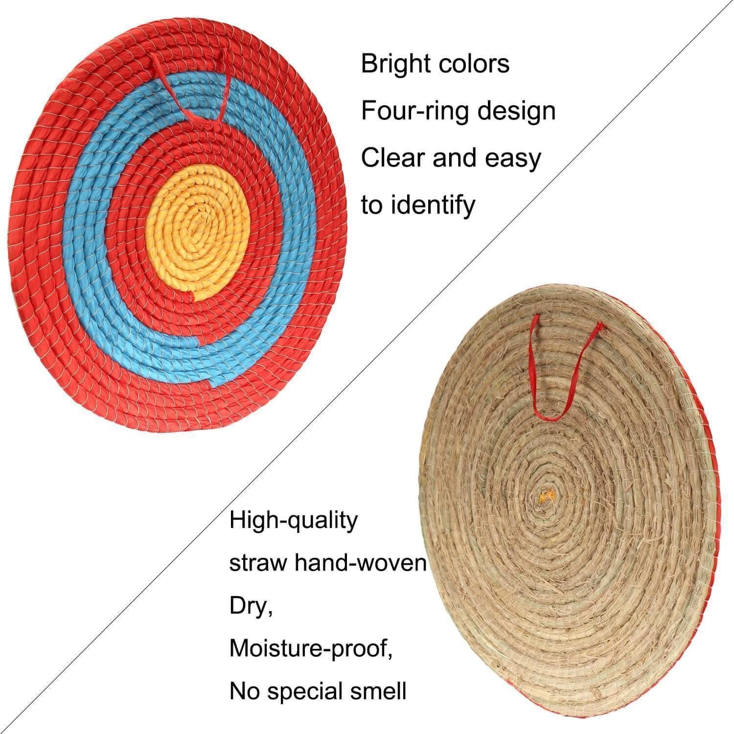 LuxusKollektion Zielscheibe Zielscheibe Stroh Recurvebogen Compoundbogen 20Zoll 50cm Red 1 Layers