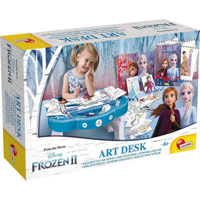 Lisciani Malvorlage Frozen 2 Art Desk Kreativtisch mit Zubehör