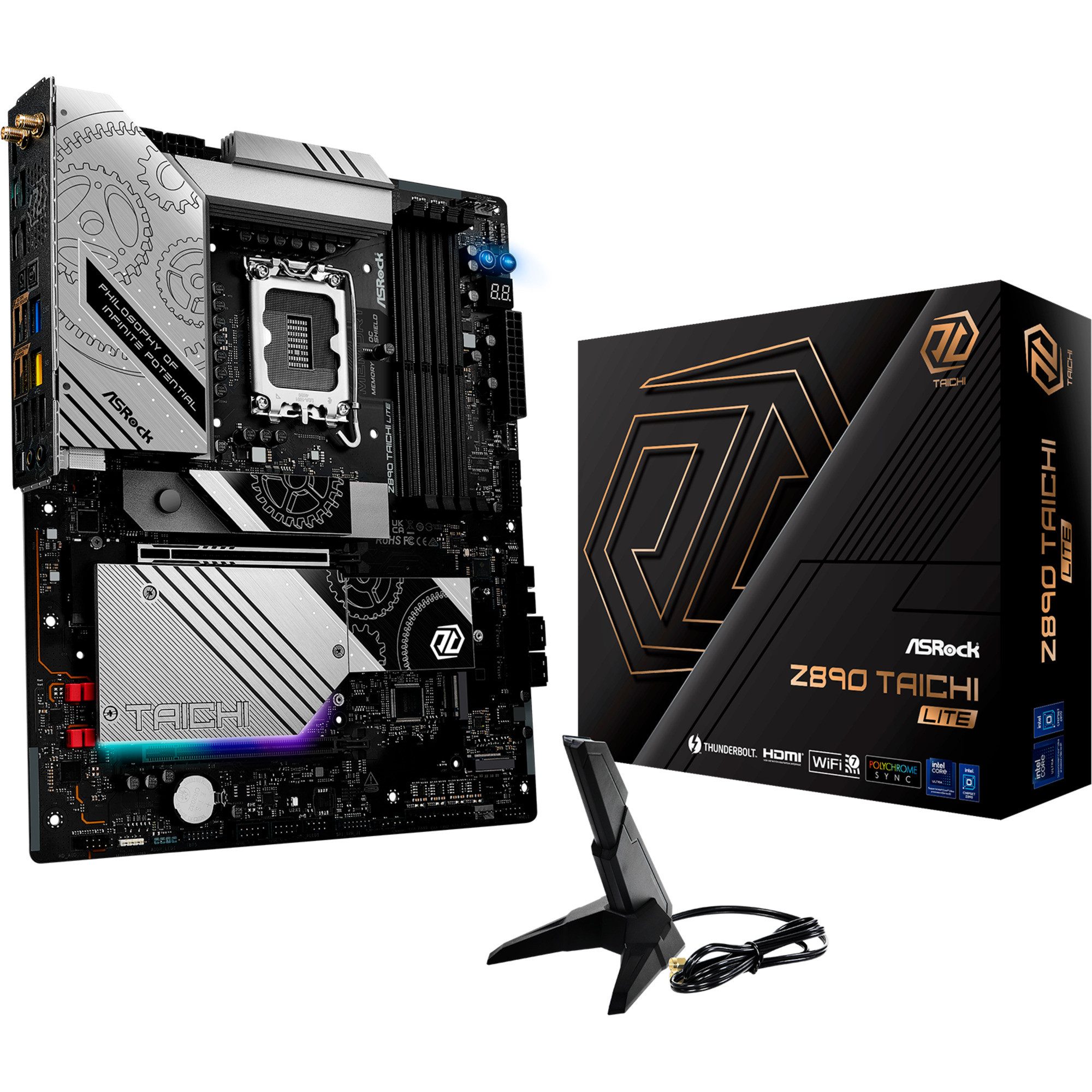 Asrock ASRock Z890 Taichi Lite, Mainboard Mainboard RGB LED