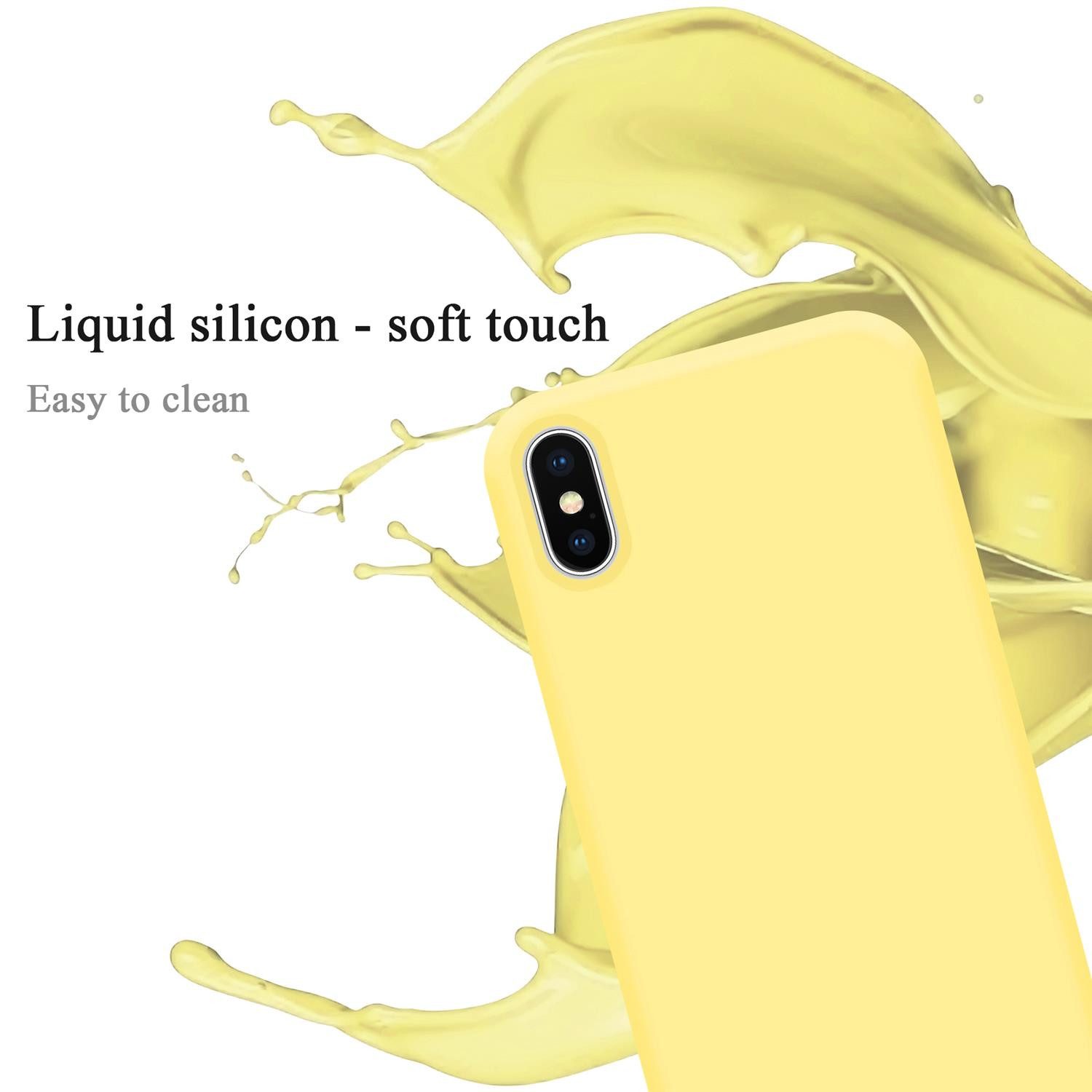 Cadorabo Handyhülle für iPhone XS MAX Hülle Apple iPhone XS MAX, Flexible Hülle TPU Silikon Schutzhülle Back Cover Case