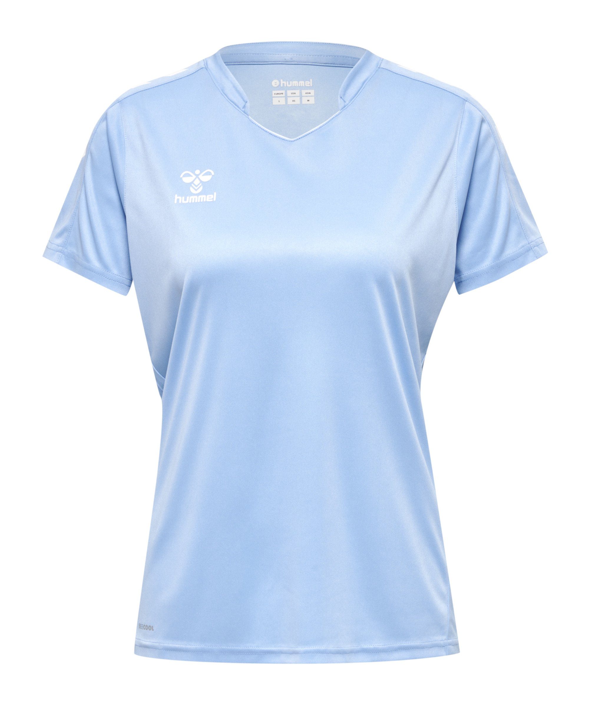 hummel Fußballtrikot hmlCORE XK Poly blaublau Trikot Damen