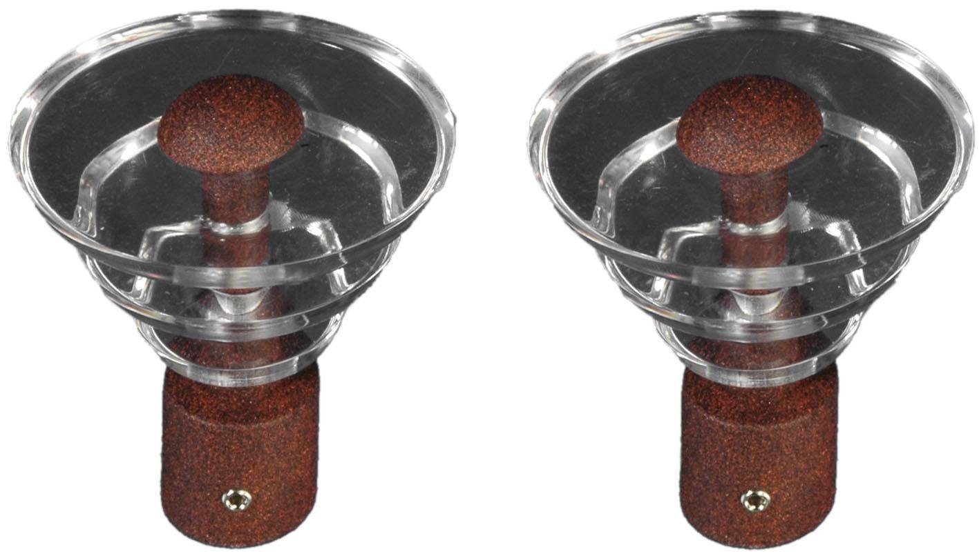 Liedeco Gardinenstangen-Endstück Luna, Gardinen, (Set, 2-St), günstig online kaufen