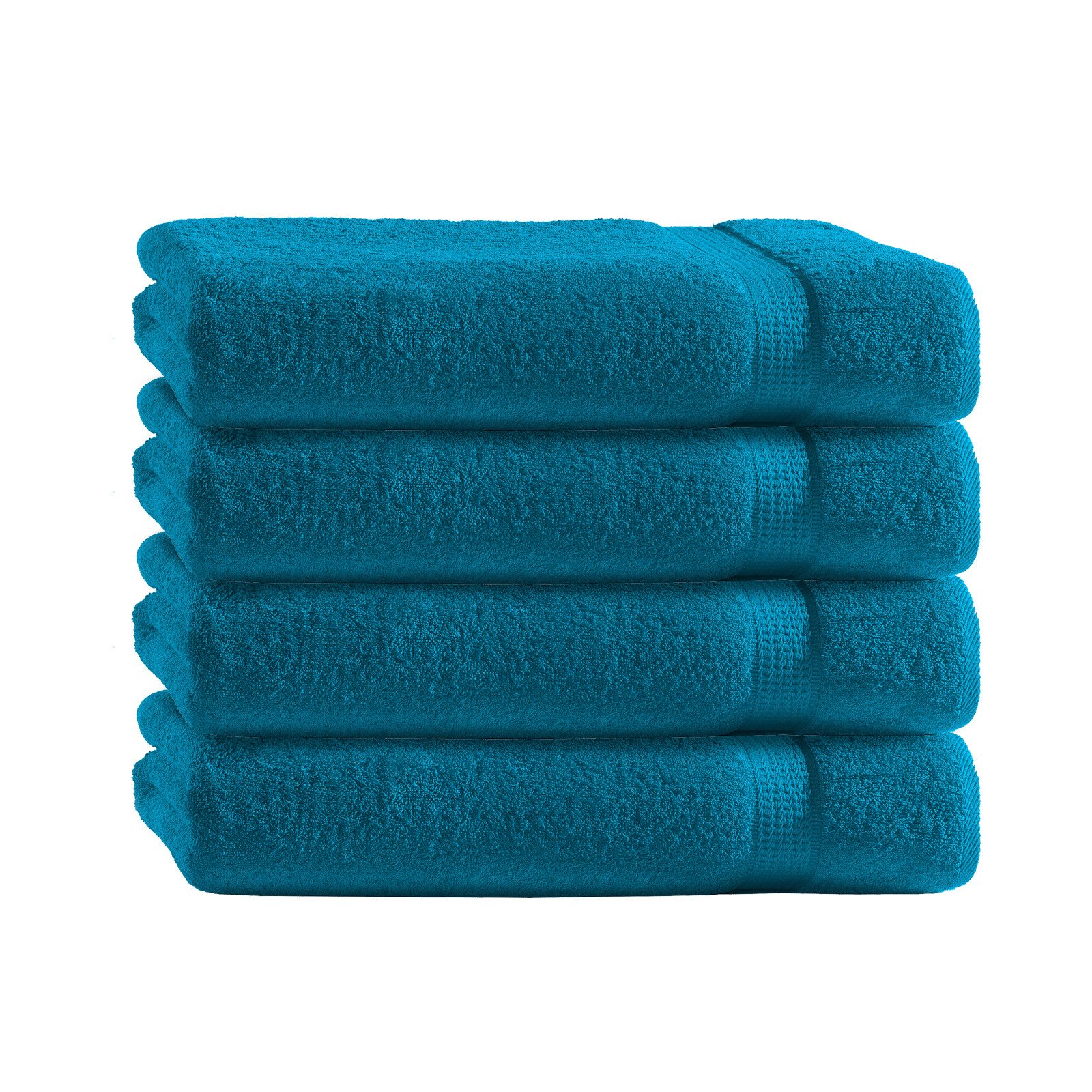 Handtuch Set Handtücher Duschtücher Gästetücher Baumwolle Frottee Premium 4er Set