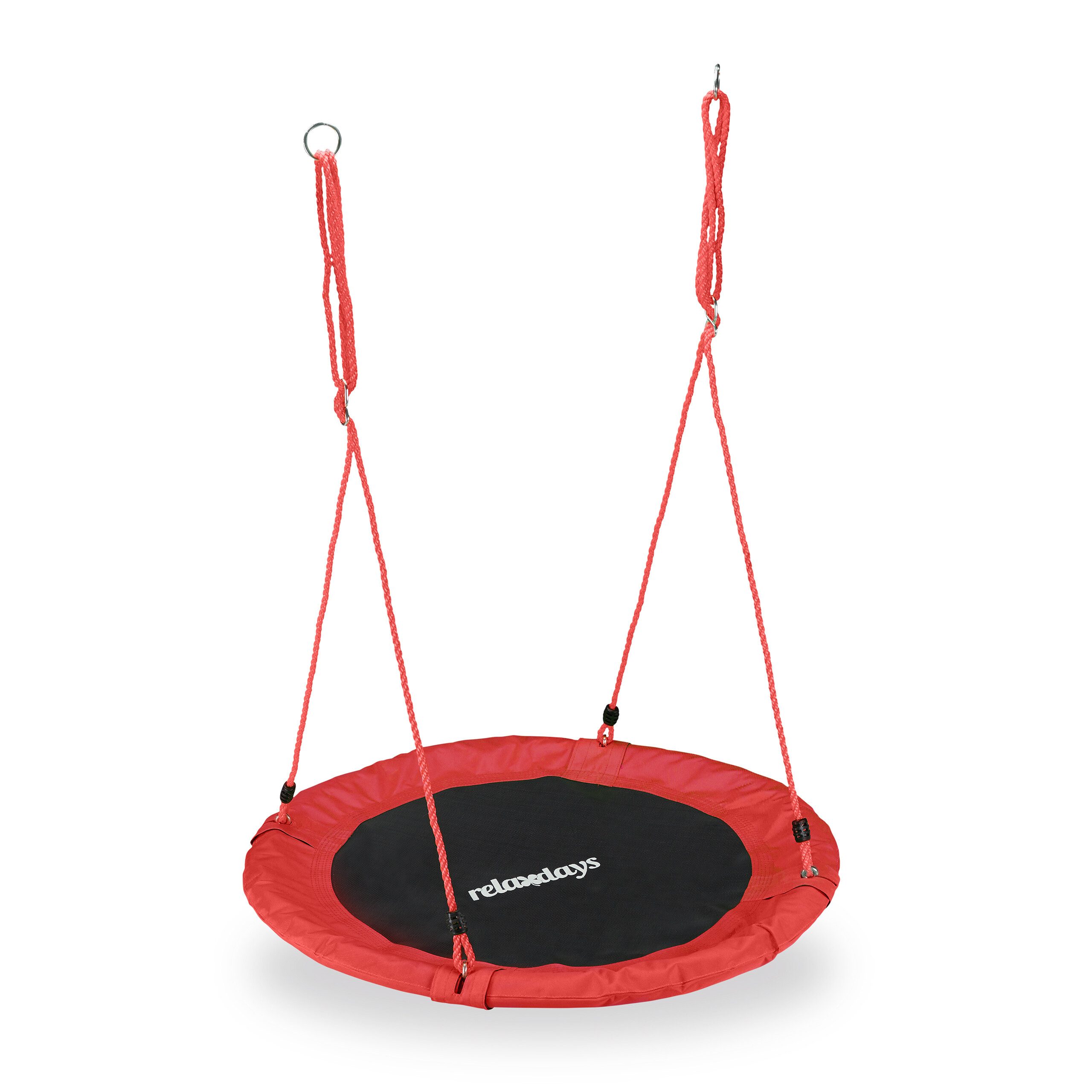 relaxdays Nestschaukel 90 cm, Rot günstig online kaufen