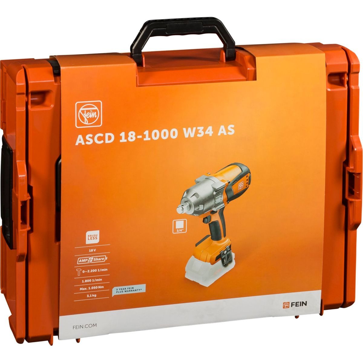 Fein Bohrschrauber ASCD 18-1000 W34 AS N00 Akku-Schlagschrauber