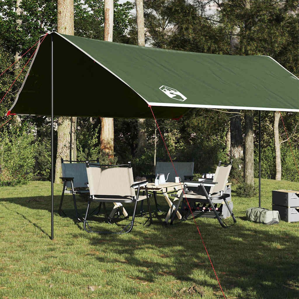 vidaXL Tarp-Zelt Tarp Grün 430x380x210 cm Wasserdicht, Personen: 1 (1 tlg)