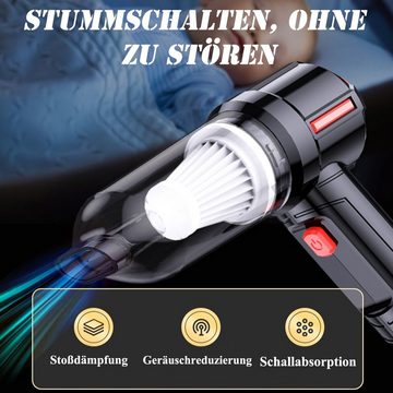 Welikera Akku-Handstaubsauger Handstaubsauger, 9kPa, kabelloser Auto-Staubsauger mit 4000-mAh-Akku