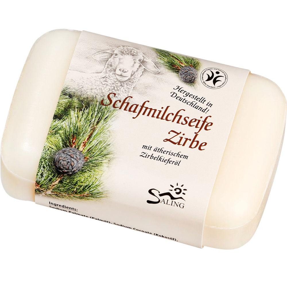 Saling Handseife Schafmilchseife - Zirbe
