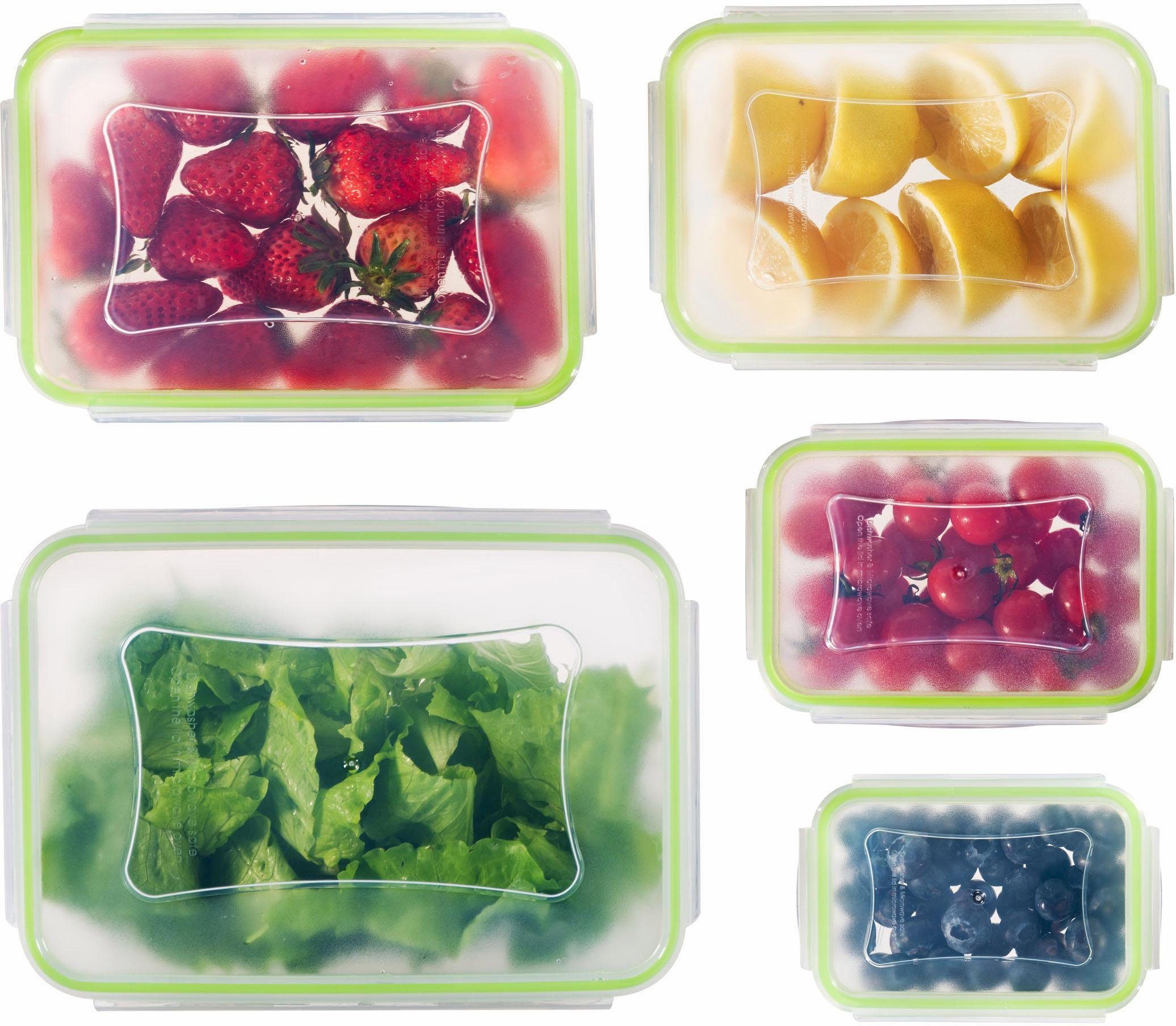 KING Vorratsdose, Kunststoff, (5-tlg)