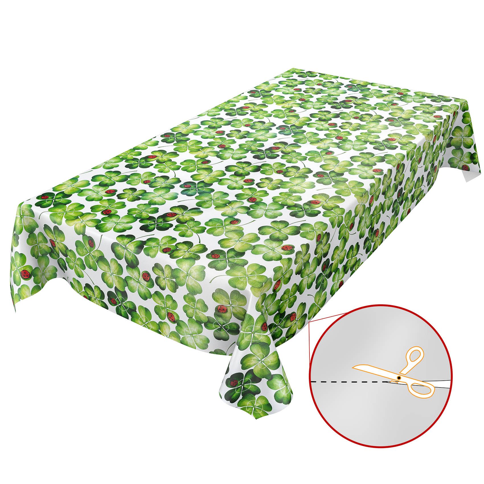 ANRO Tischdecke Wachstuchtischdecke Gartentischdecke Wachstischdecke (Einze günstig online kaufen