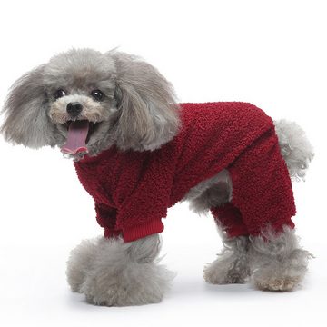 Lubgitsr Hundekostüm Hundepullover,Stricken Winter Warmer Hunde Pullis Weich Komfortabel