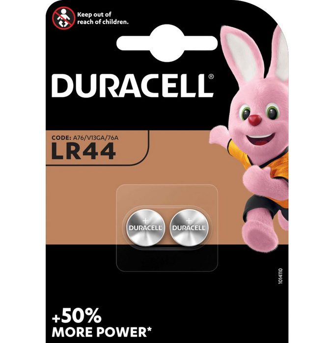 Duracell 2er Pack Electronics Batterie LR44 (2 St)
