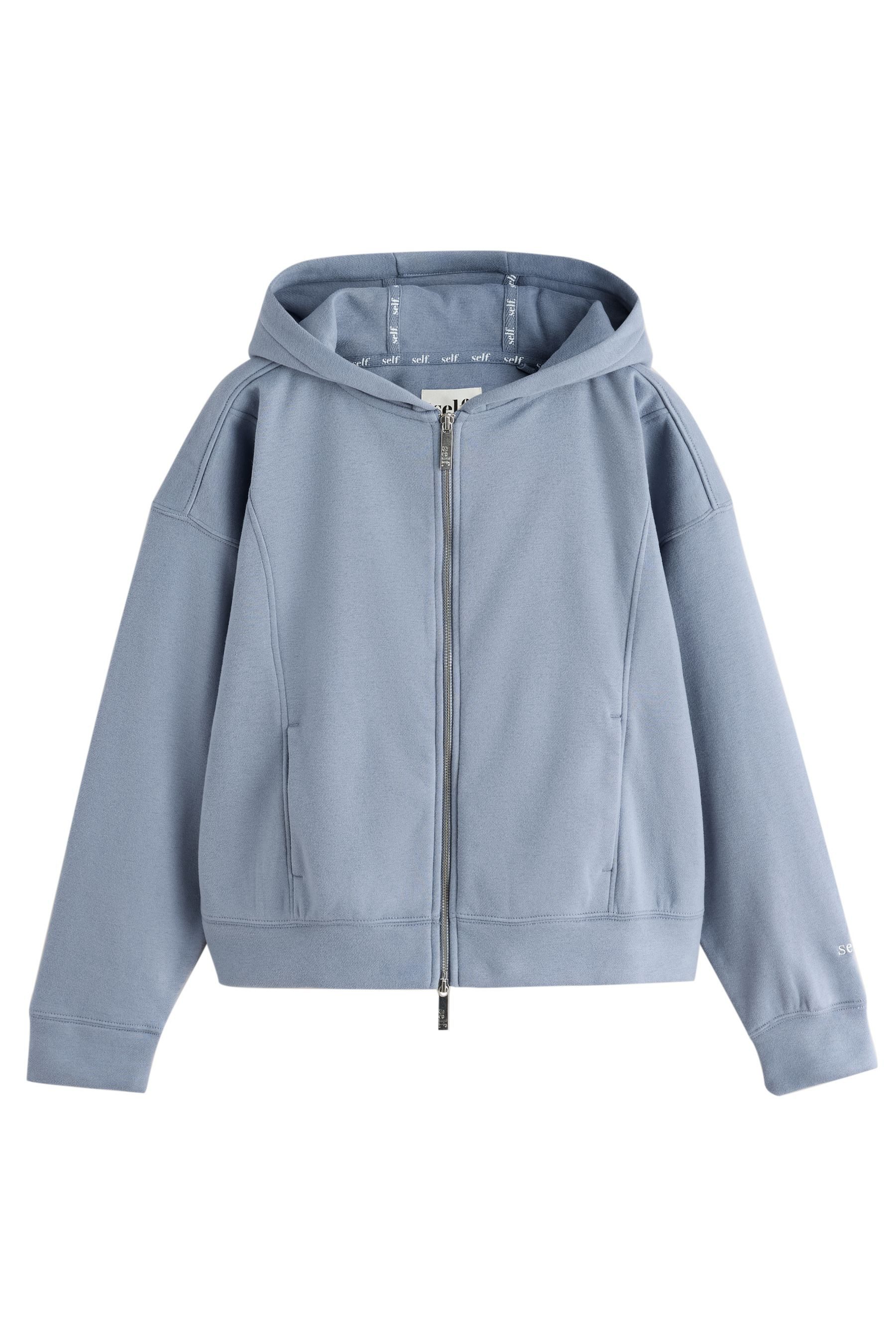 self Kapuzenpullover self. Kapuzenjacke mit Reißverschluss (1-tlg)