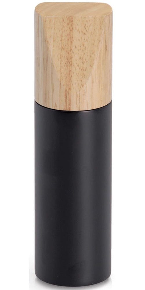 Zeller Present Gewürzmühle Salz-/Pfeffermühle manuell, in Schwarz und Weiß erhältlich, Fassungsvermögen: 50 ml