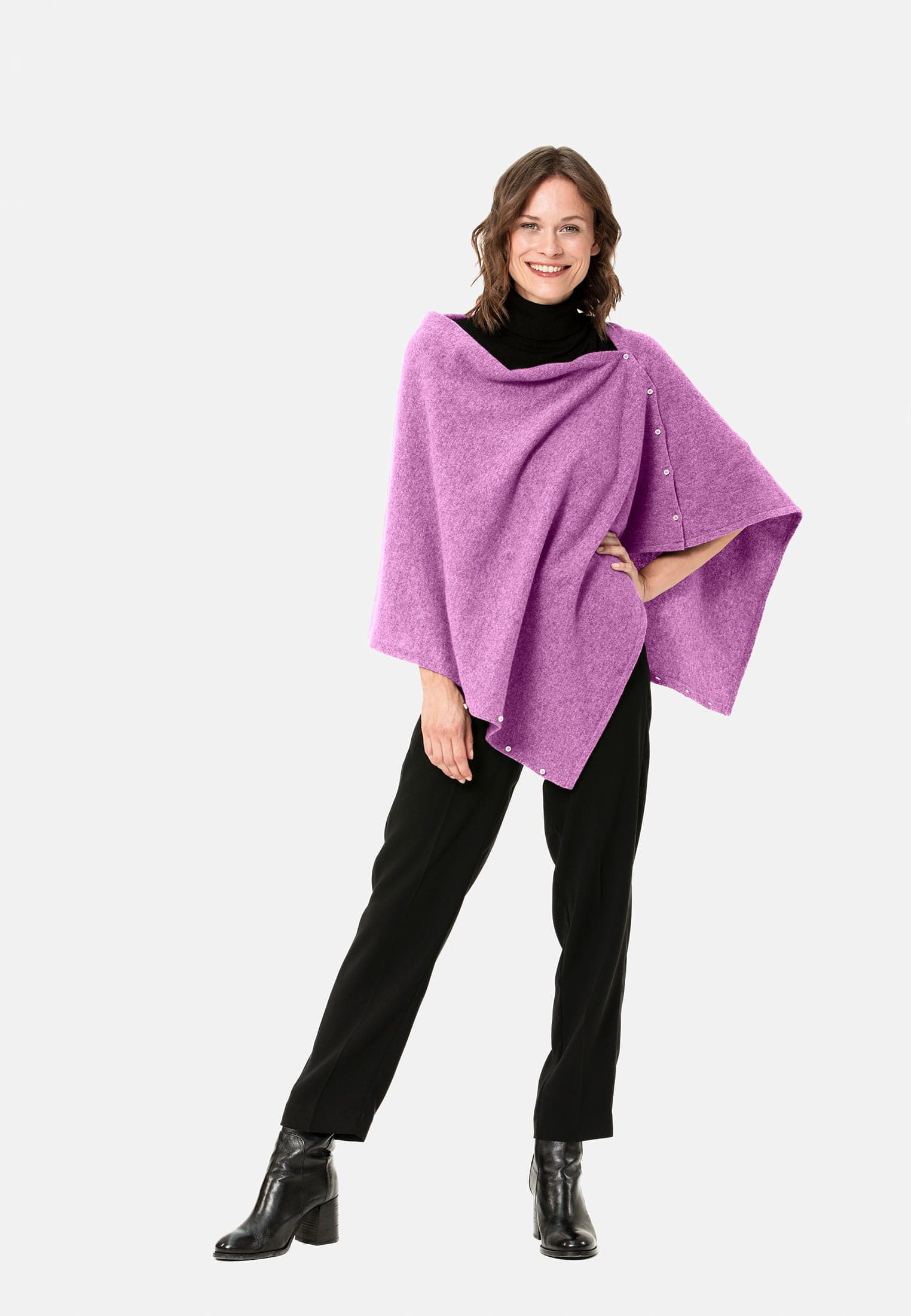 SURI FREY Poncho SFY Freyday (1-St) in Unifarbe günstig online kaufen