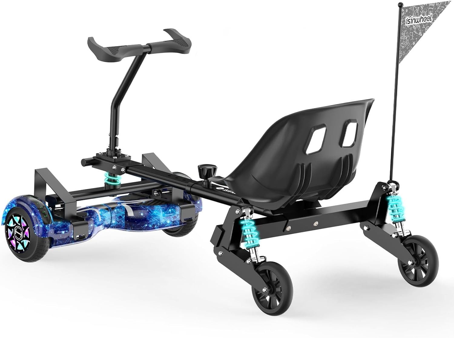 Balance Scooter Schwebe-Skateboard-Sitz für 6,5", 8", 8,5" und 10" Balance-Boards