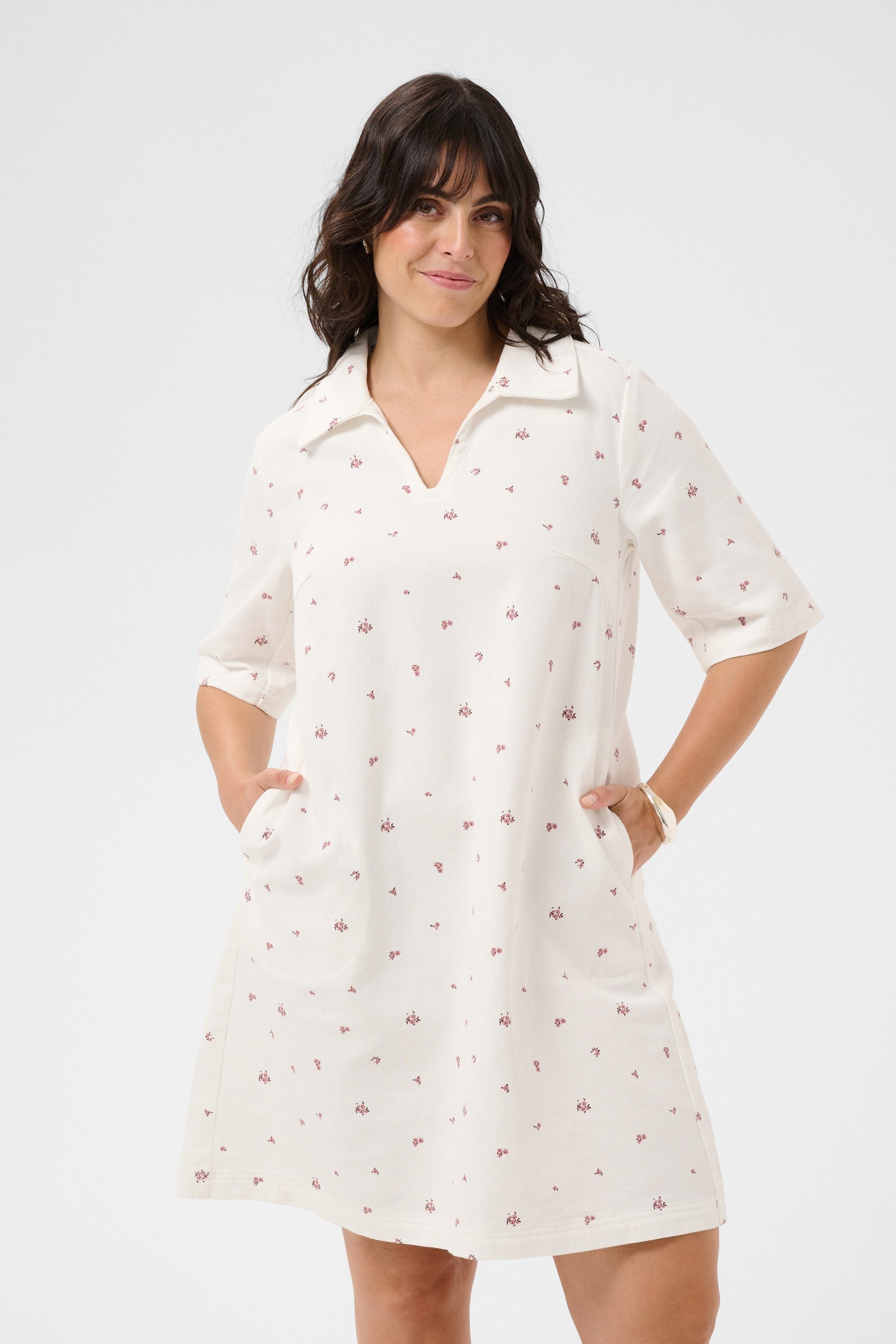 KAFFE Curve Jeanskleid Denimkleid KCflorina Große Größen