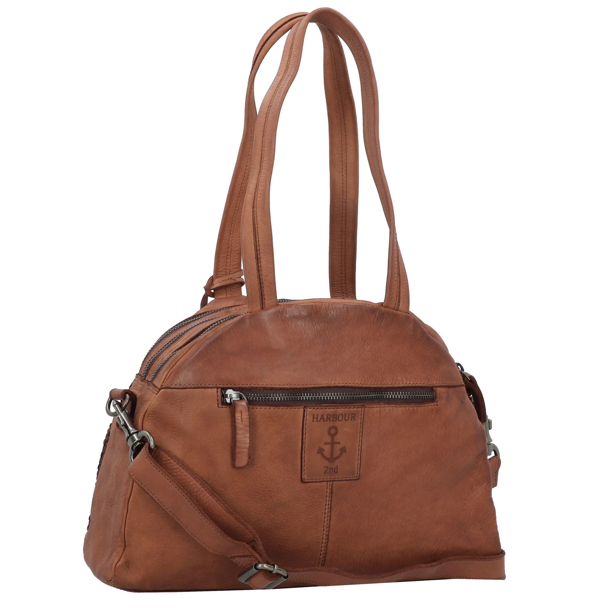 HARBOUR 2nd Schultertasche Soft Weaving, Leder günstig online kaufen