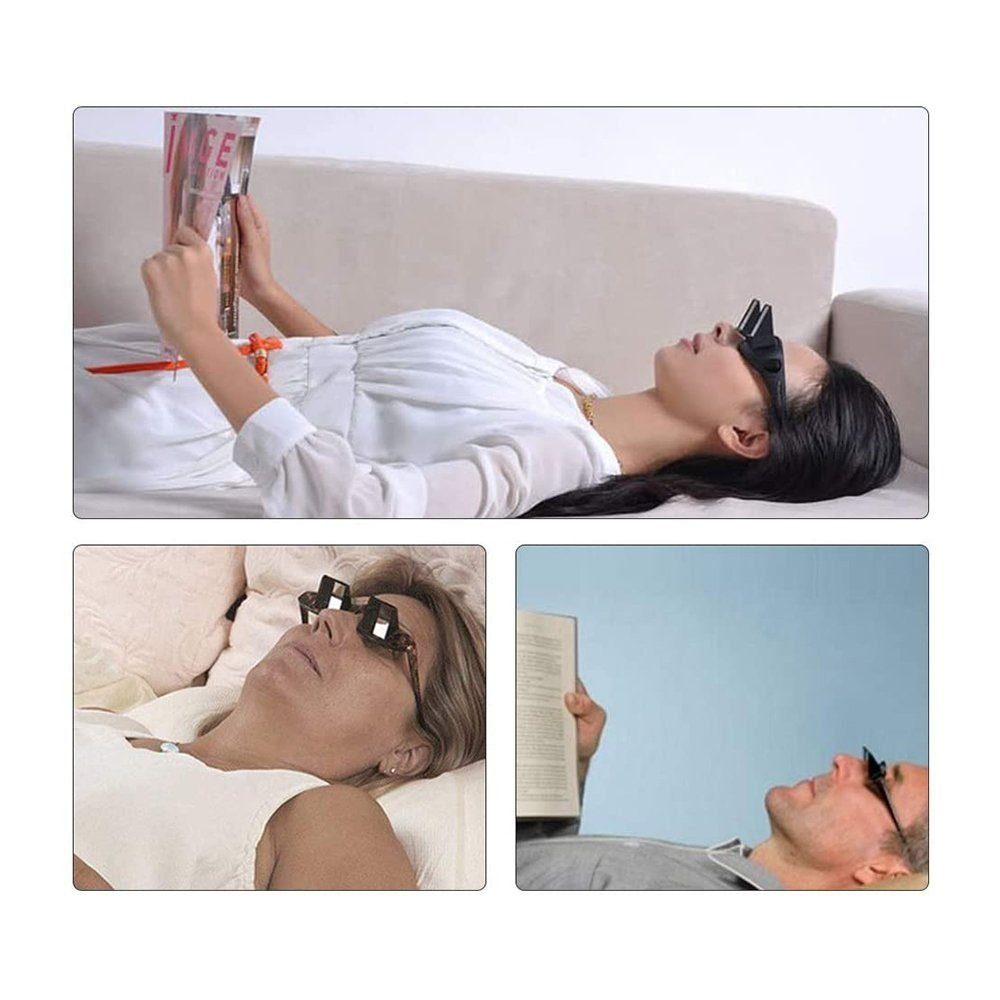eignen Liegen im sich Lazybones Schlafende Vergrößerungsspiegel TUABUR Lesen Gläser zum (1-St)