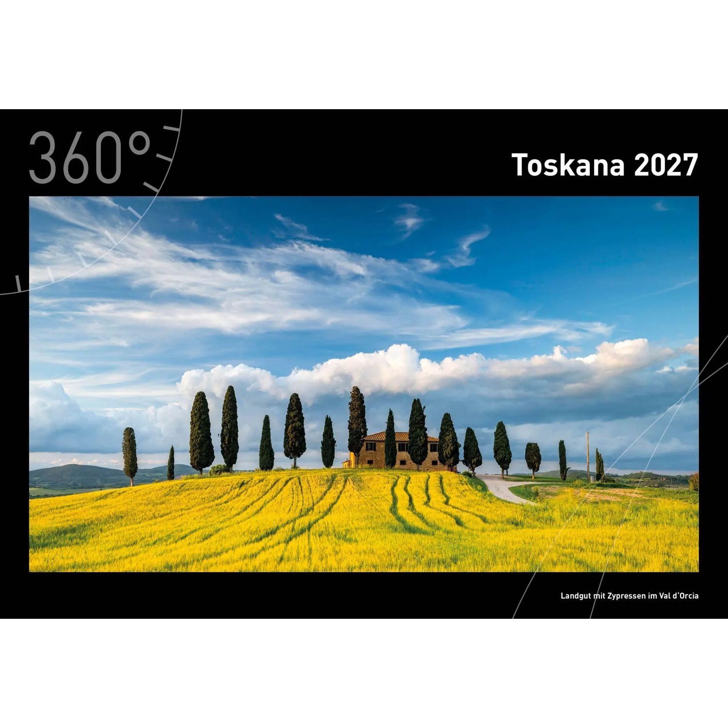 WALTER Wandkalender Toskana Premiumkalender 2027