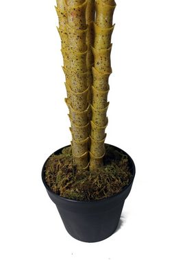 Kunstpflanze künstliche Dracaena Kunstpflanze im Topf Dracaena, Arnusa, Höhe 180 cm, fertig zum Aufstellen Palme tropische Pflanze