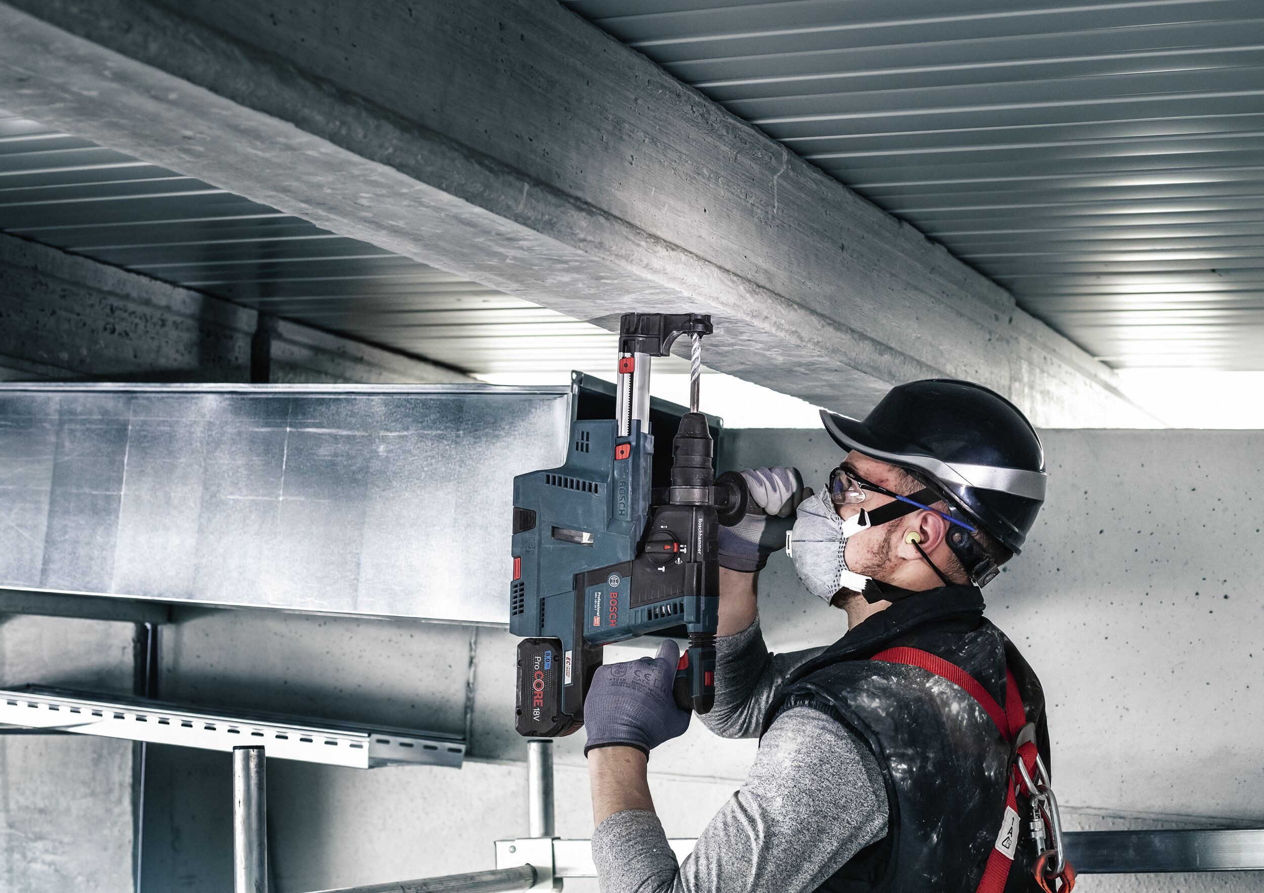 BOSCH Universalbohrer Pro SDS plus-5X, SDS plus-5X Hammerbohrer, 20 x 150 x 200 mm - 1er Pack