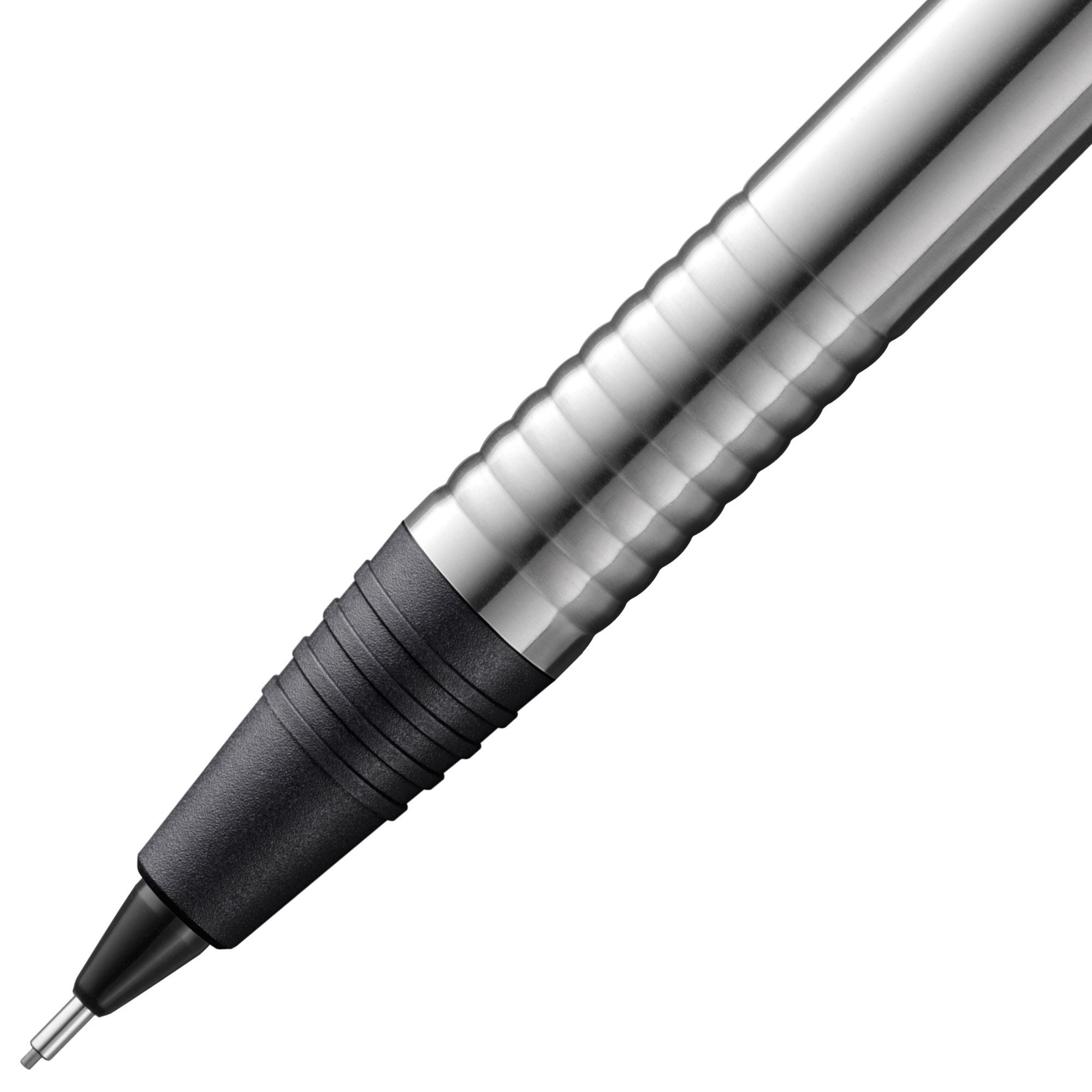 LAMY Druckbleistift LAMY logo matt black Druckbleistift Minenbleistift Edelstahl Gehäuse – Bild 2 von 5