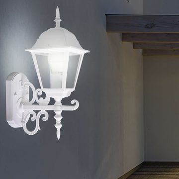 etc-shop Außen-Wandleuchte, Leuchtmittel nicht inklusive, Außenleuchte Außenlampe Wandlampe Laterne Garten