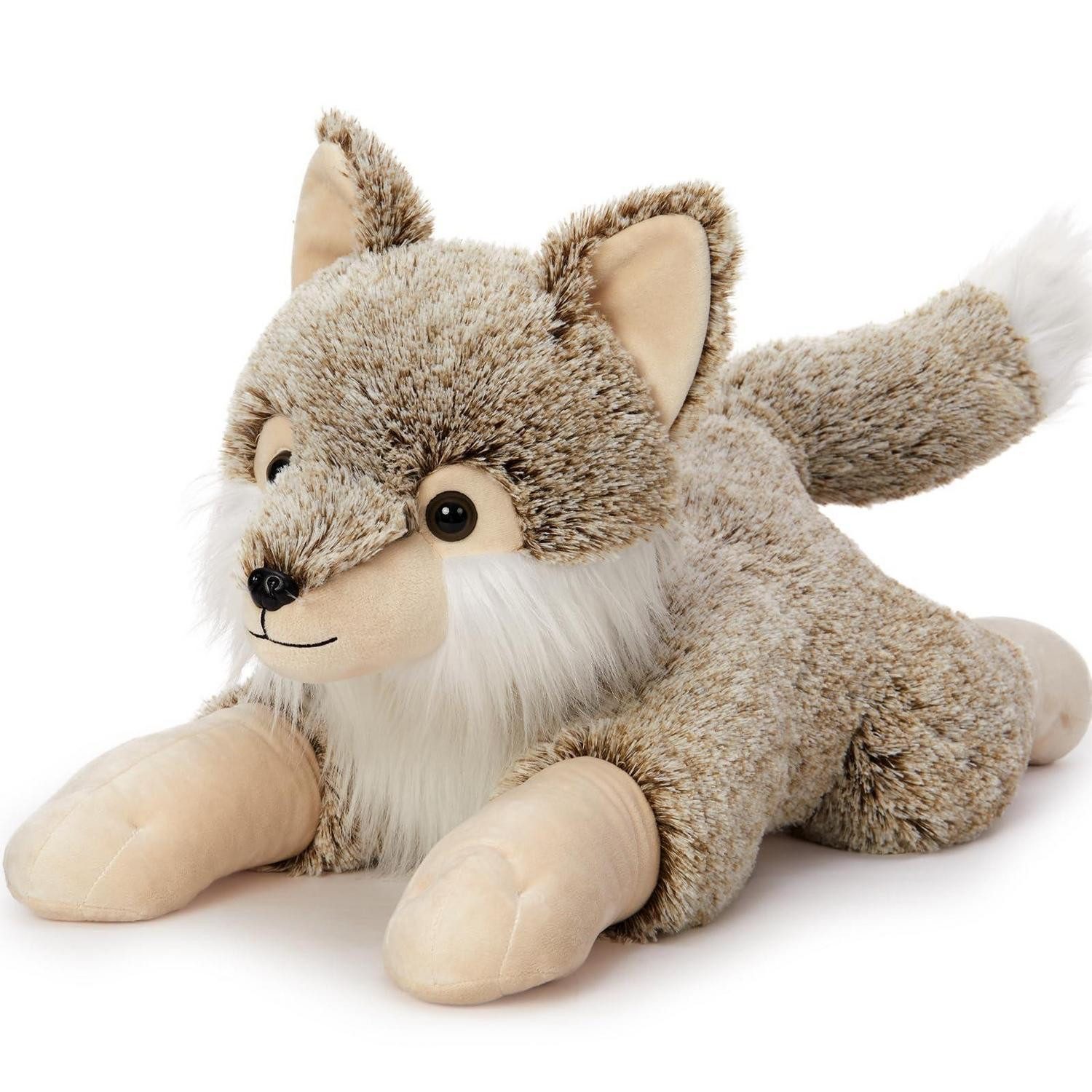 LuxusKollektion Kuscheltier Kuscheltier XXL 77cm Plüschtier Geschenk Kinder Baby Wolf (1-St)