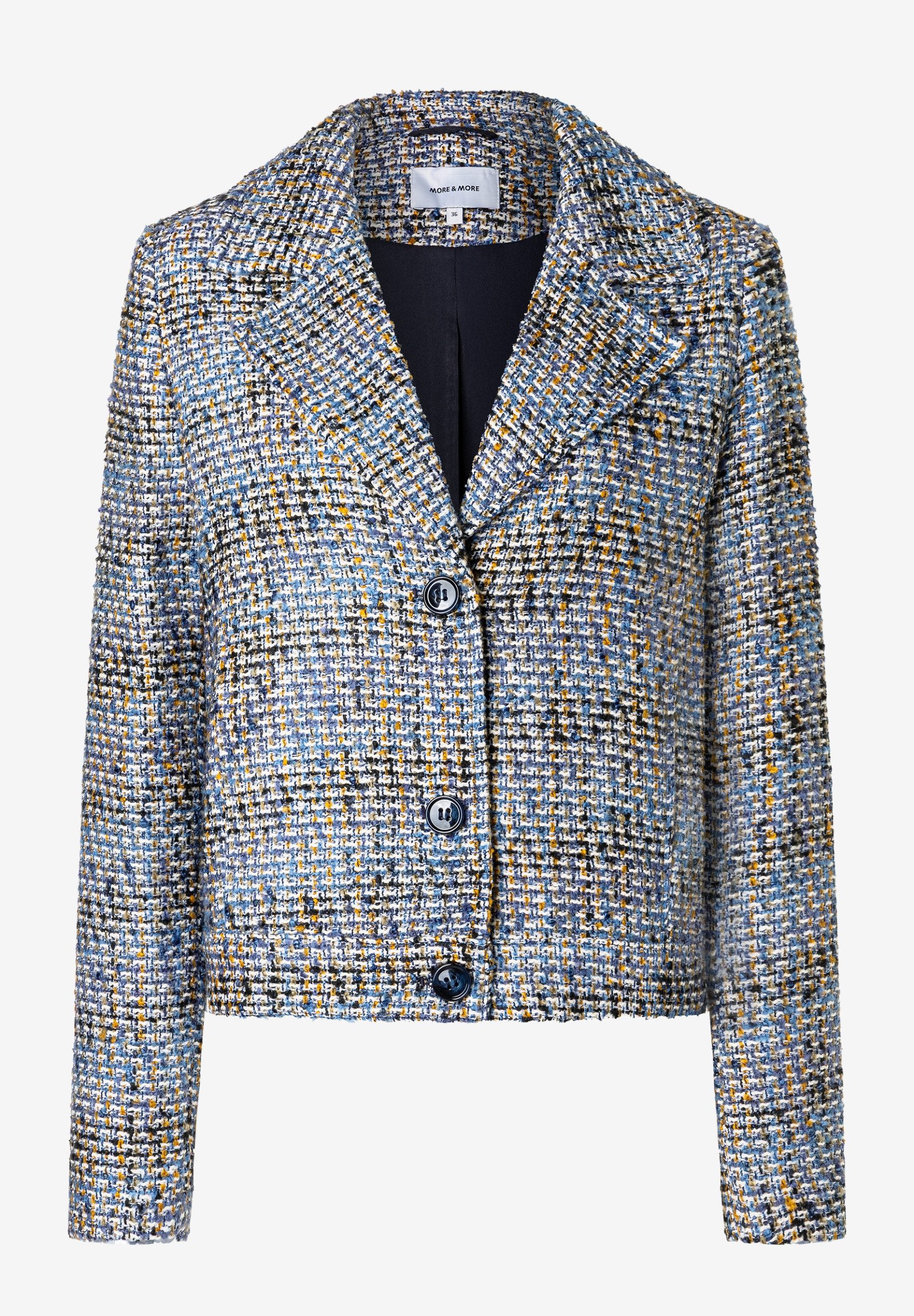 MORE&MORE Kurzjacke Multicolour Bouclé Jacket