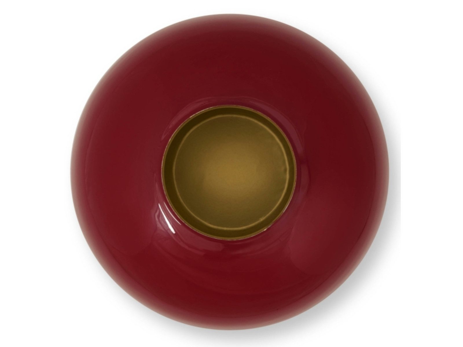 PiP Studio Dekovase Vase Metal rot 32 cm (Vasen), Vase Metal Dark Red 32cm – Bild 2 von 3
