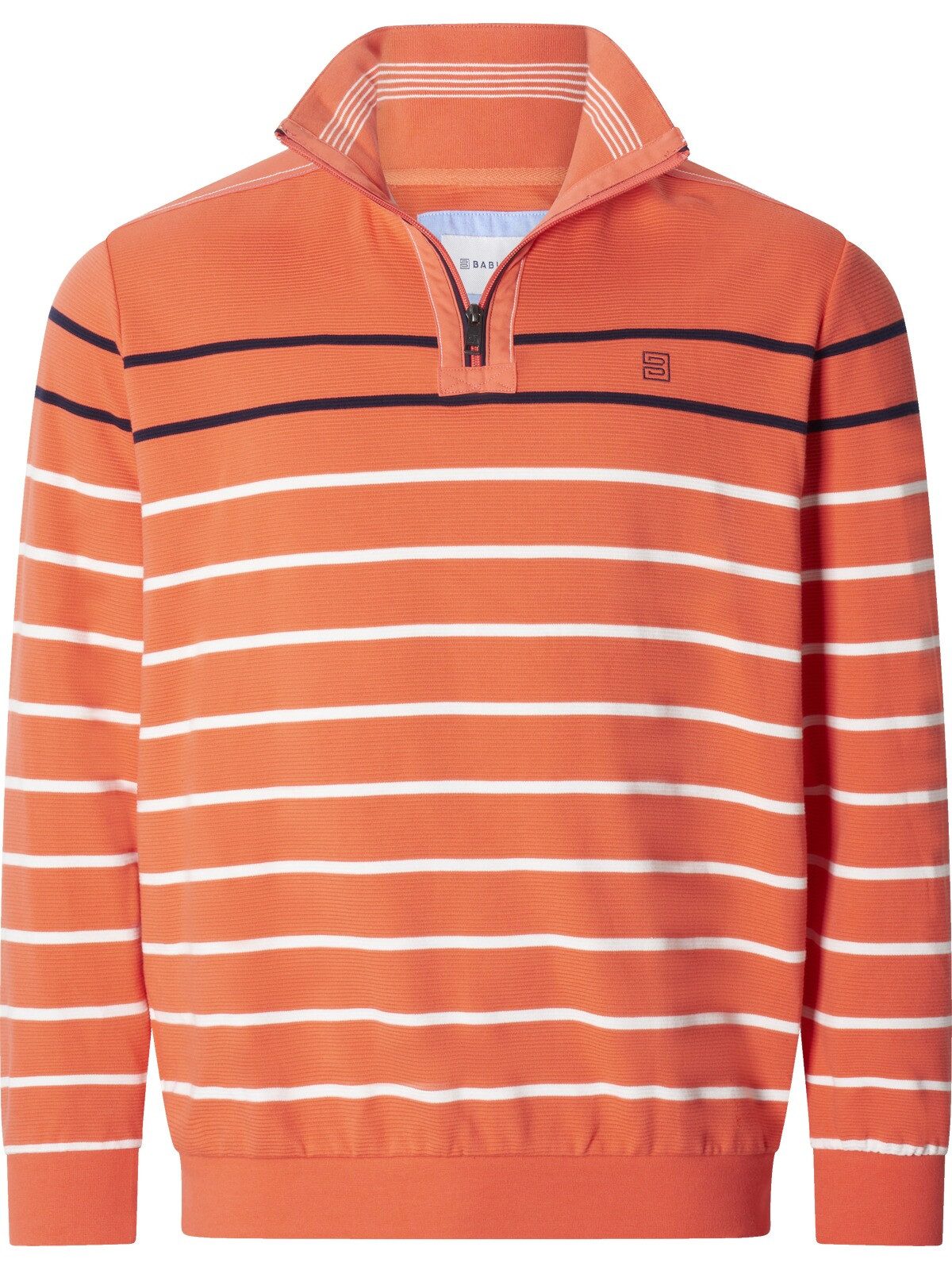Babista Sweatshirt MODASTELLA mit hohem Troyer-Kragen