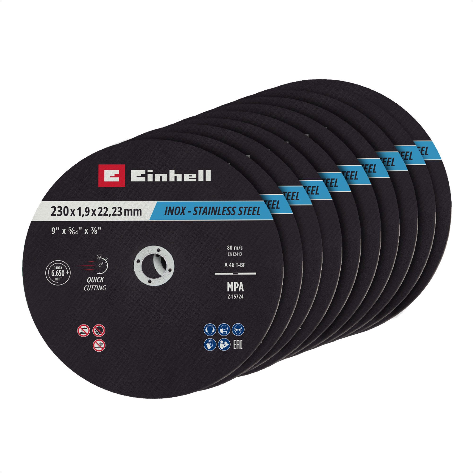 Einhell Sägeblatt EINHELL Trennscheibe dünn, Ø 230 x 2,0mm, 10