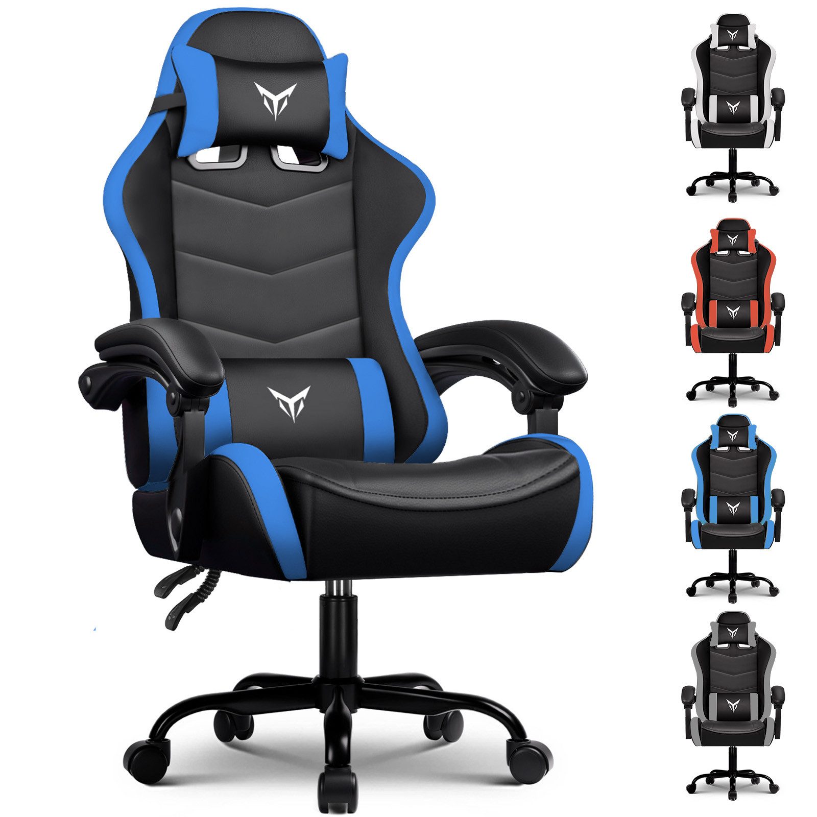 Gaming-Stuhl Bürostuhl Ergonomischer, Gaming Chair Gaming Sessel